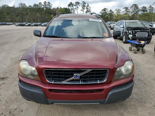 YV4CY592961228540 - 2006 VOLVO XC90 BURGUNDY photo 5