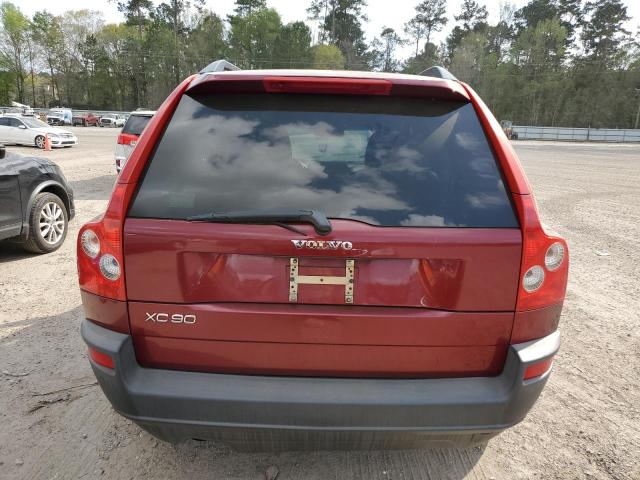 YV4CY592961228540 - 2006 VOLVO XC90 BURGUNDY photo 6
