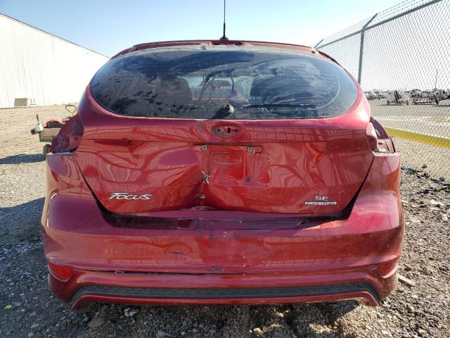 1FADP3K20FL341392 - 2015 FORD FOCUS SE RED photo 6