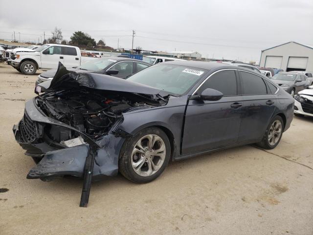 1HGCY1F23PA023721 - 2023 HONDA ACCORD LX GRAY photo 1