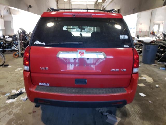 5GZCZ63477S844490 - 2007 SATURN VUE RED photo 6