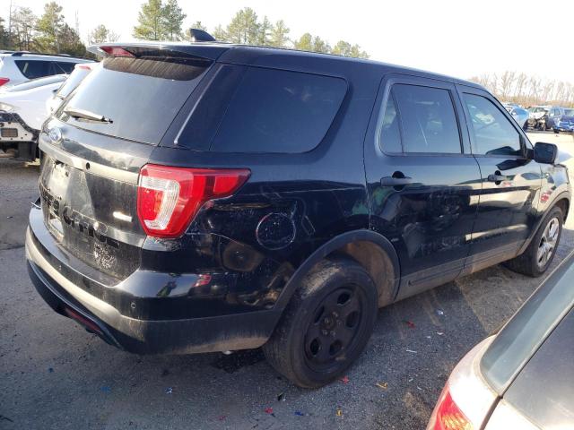1FM5K8AR4GGC61351 - 2016 FORD EXPLORER POLICE INTERCEPTOR BLACK photo 3