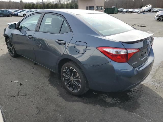 2T1BURHE4FC375633 - 2015 TOYOTA COROLLA L CHARCOAL photo 2