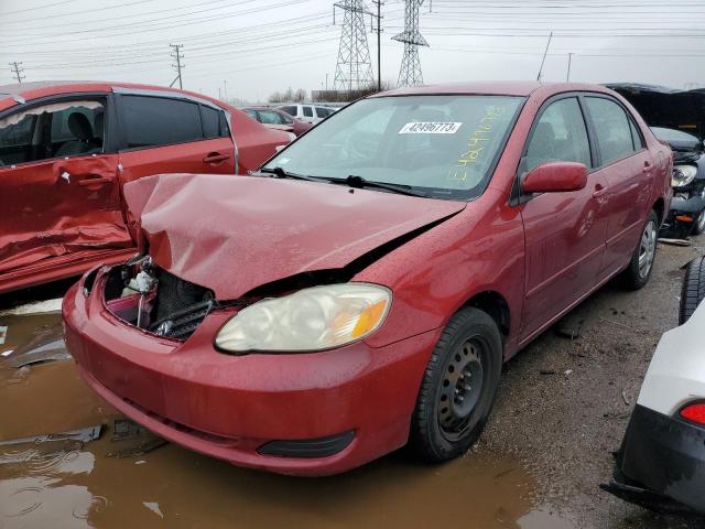 JTDBR32E160062704 - 2006 TOYOTA COROLLA CE RED photo 1