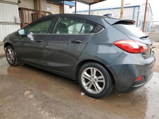 3G1BE6SM6HS572510 - 2017 CHEVROLET CRUZE LT GRAY photo 2