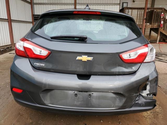 3G1BE6SM6HS572510 - 2017 CHEVROLET CRUZE LT GRAY photo 6