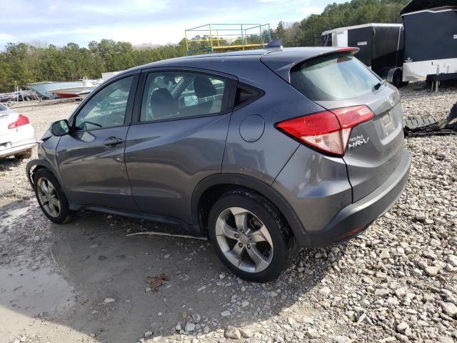 3CZRU5H37HG706925 - 2017 HONDA HR-V LX GRAY photo 2