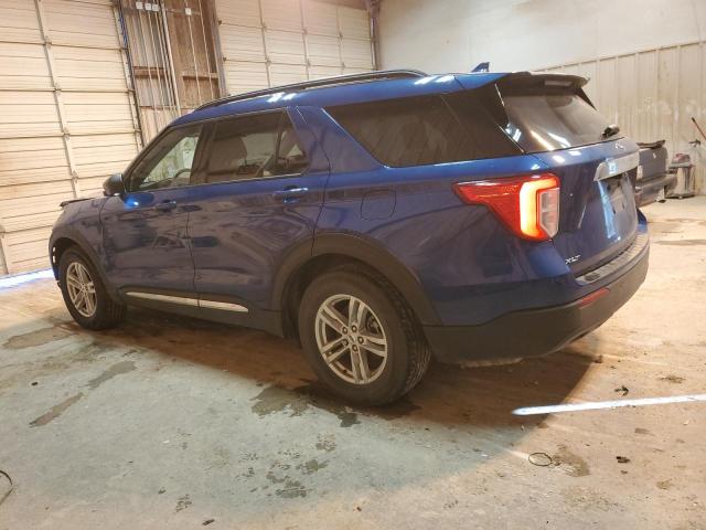 1FMSK7DH0LGC80067 - 2020 FORD EXPLORER XLT BLUE photo 2