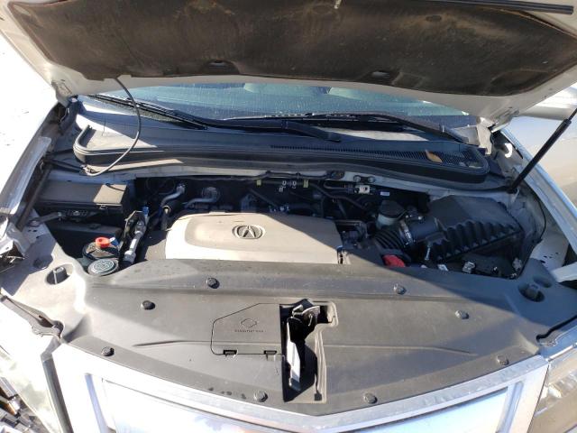 2HNYD2H47BH537242 - 2011 ACURA MDX TECHNOLOGY 银色 照片 12