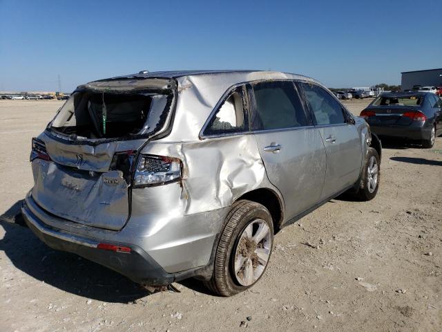 2HNYD2H47BH537242 - 2011 ACURA MDX TECHNOLOGY 银色 照片 3