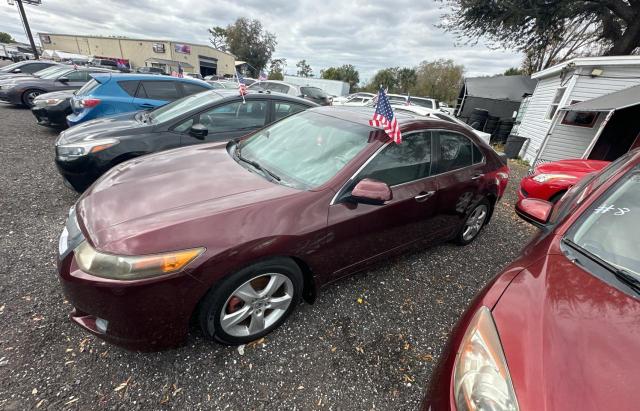 JH4CU26699C002395 - 2009 ACURA TSX MAROON photo 2