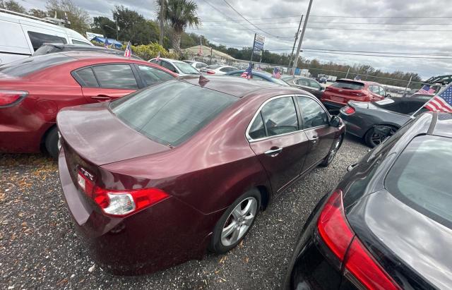 JH4CU26699C002395 - 2009 ACURA TSX MAROON photo 4