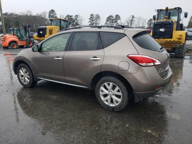 JN8AZ1MU8DW205702 - 2013 NISSAN MURANO S BROWN photo 2