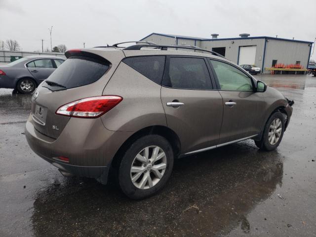 JN8AZ1MU8DW205702 - 2013 NISSAN MURANO S BROWN photo 3