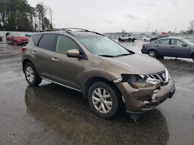 JN8AZ1MU8DW205702 - 2013 NISSAN MURANO S BROWN photo 4