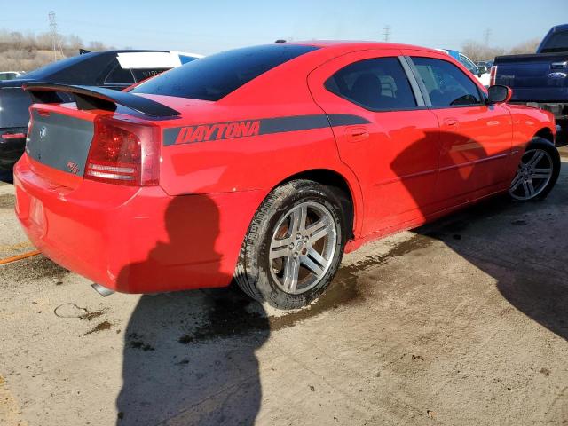 2B3LA53H66H489017 - 2006 DODGE CHARGER R/T RED photo 3