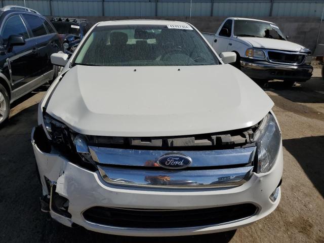 3FAHP0JG1BR155286 - 2011 FORD FUSION SEL WHITE photo 5