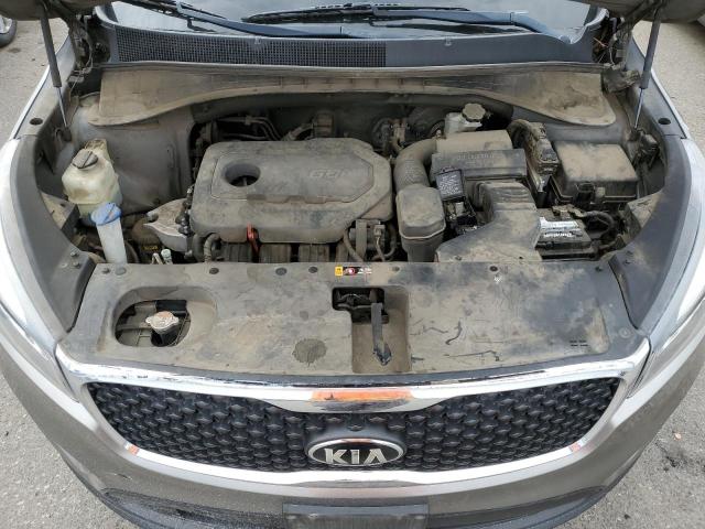 5XYPG4A35GG158431 - 2016 KIA SORENTO LX GRAY photo 11