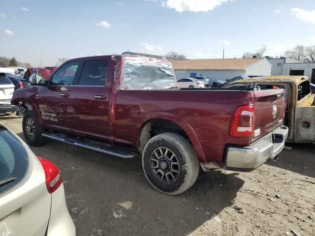 3C6UR5GL0KG665216 - 2019 RAM 2500 LONGHORN MAROON photo 2