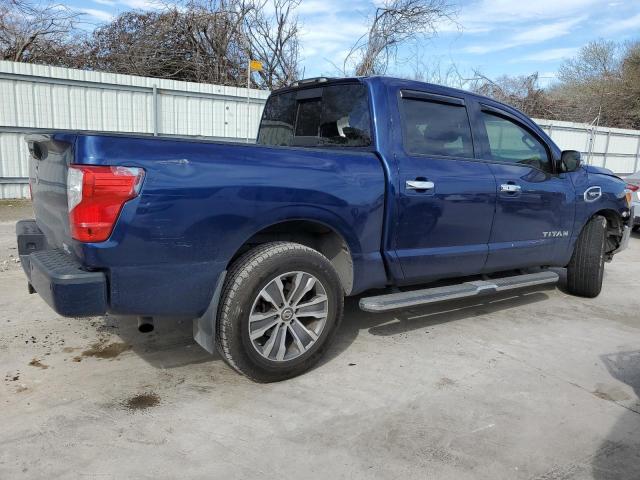 1N6AA1E60HN534647 - 2017 NISSAN TITAN SV BLUE photo 3