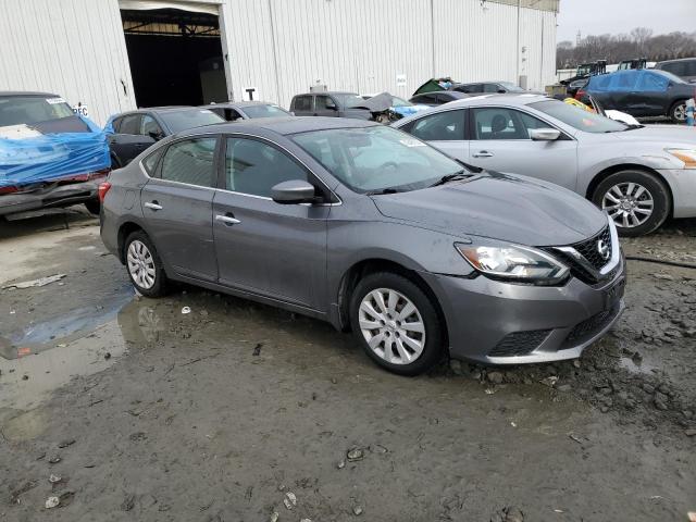 3N1AB7AP0HL656266 - 2017 NISSAN SENTRA S SILVER photo 4