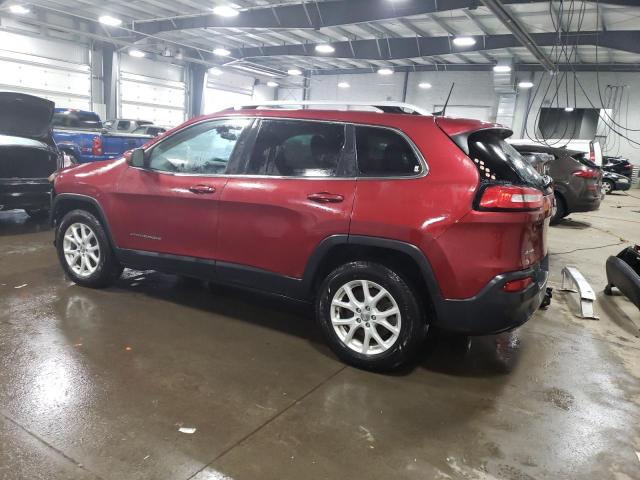 1C4PJMCB0HW599779 - 2017 JEEP CHEROKEE LATITUDE RED photo 2