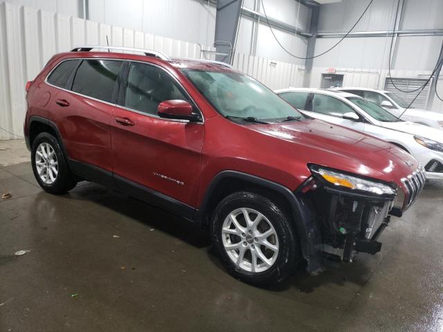 1C4PJMCB0HW599779 - 2017 JEEP CHEROKEE LATITUDE RED photo 4