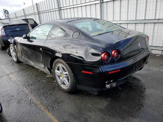 ZFFAA54A250143283 - 2005 FERRARI 612 SCAGLIETTI BLACK photo 2