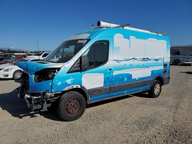 1FTYR2CM7GKA08064 - 2016 FORD TRANSIT T-250 BLUE photo 1