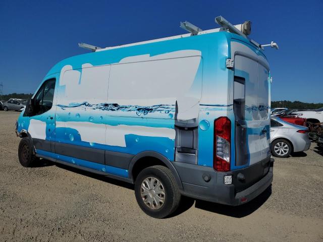 1FTYR2CM7GKA08064 - 2016 FORD TRANSIT T-250 BLUE photo 2