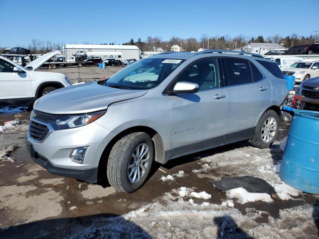 2GNAXSEV4J6260921 - 2018 CHEVROLET EQUINOX LT SILVER photo 1