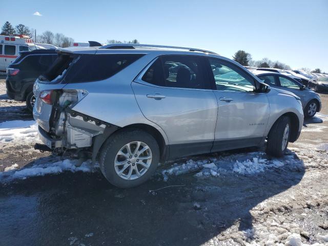 2GNAXSEV4J6260921 - 2018 CHEVROLET EQUINOX LT SILVER photo 3