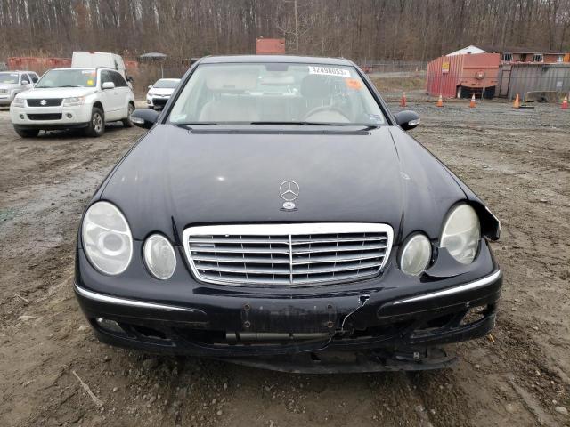 WDBUF87J86X206288 - 2006 MERCEDES-BENZ E 350 4MATIC BLACK photo 5