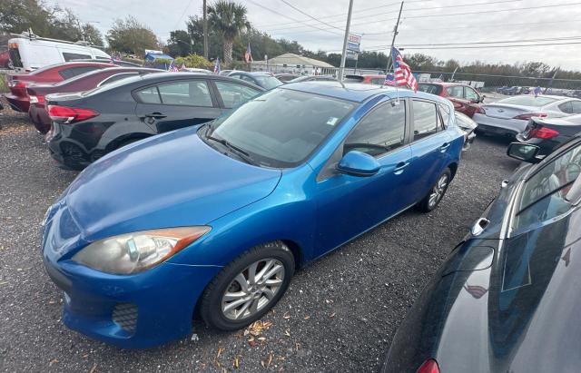 JM1BL1L76C1693279 - 2012 MAZDA 3 I BLUE photo 2