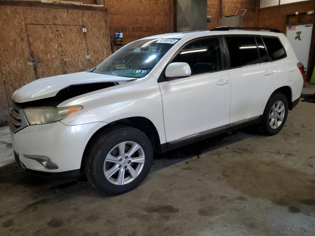 5TDBK3EH7BS071067 - 2011 TOYOTA HIGHLANDER BASE Ақ фото 1