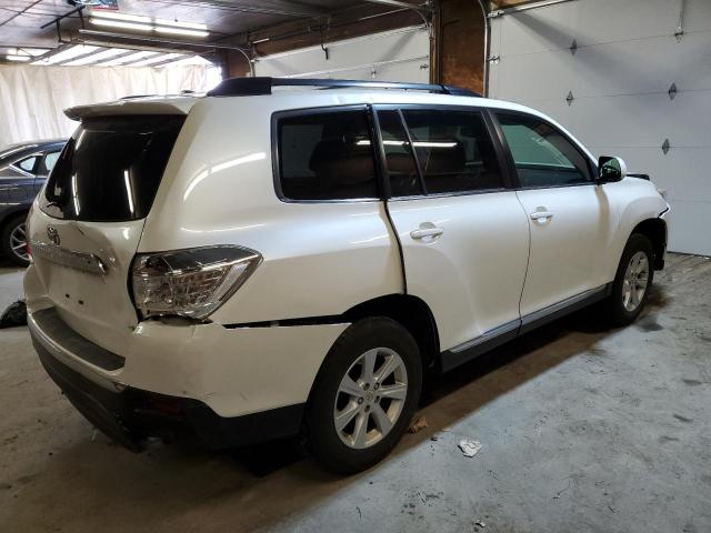 5TDBK3EH7BS071067 - 2011 TOYOTA HIGHLANDER BASE Ақ фото 3