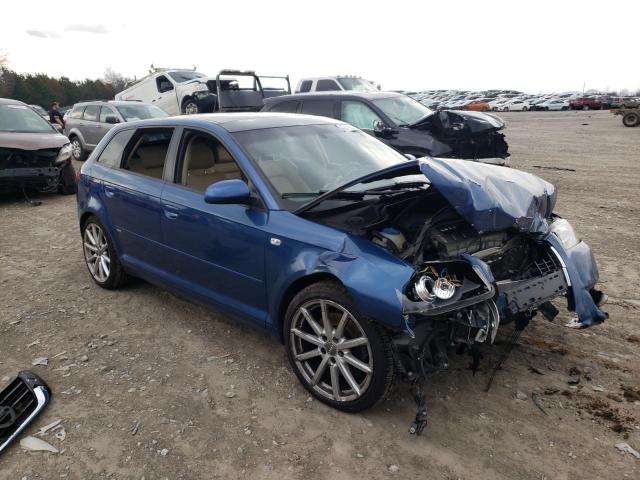 WAUKD78P58A195250 - 2008 AUDI A3 S-LINE 3.2 QUATTRO BLUE photo 4