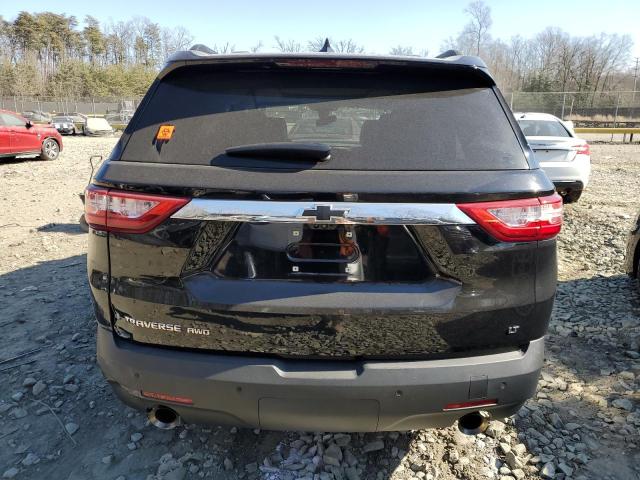 1GNEVHKW7KJ281015 - 2019 CHEVROLET TRAVERSE LT BLACK photo 6