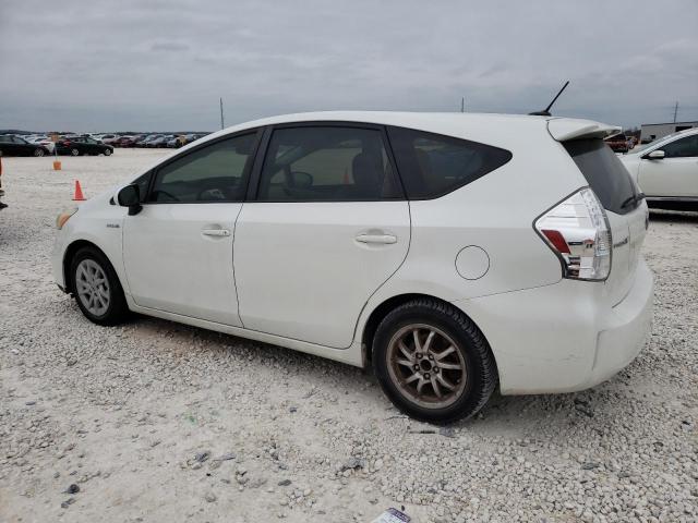 JTDZN3EUXC3133132 - 2012 TOYOTA PRIUS V WHITE photo 2