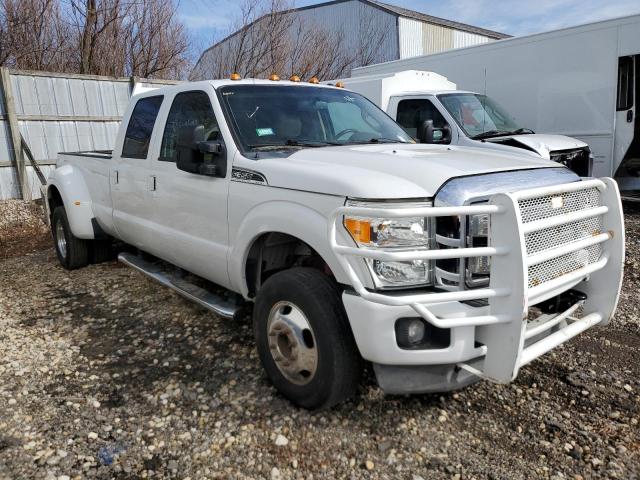 1FT8W3DTXCEC18381 - 2012 FORD F350 SUPER DUTY WHITE photo 4