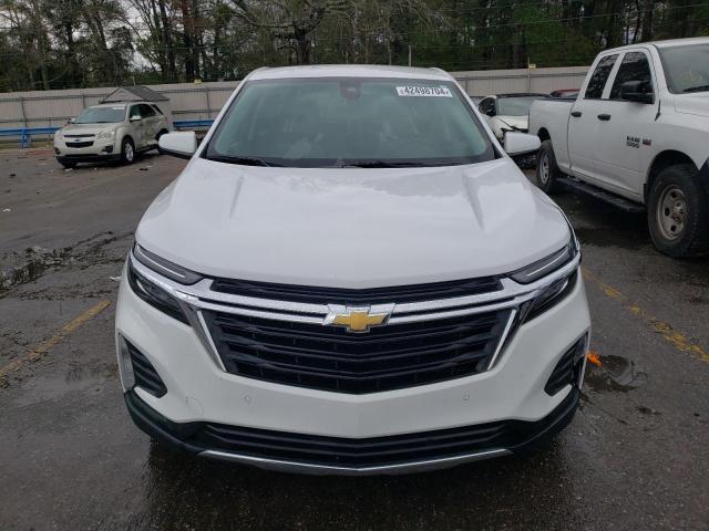 3GNAXKEV6NL285157 - 2022 CHEVROLET EQUINOX LT WHITE photo 5