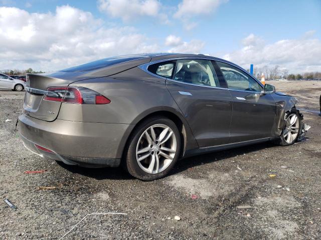 5YJSA1E20FF111650 - 2015 TESLA MODEL S ყავისფერი ფოტო 3