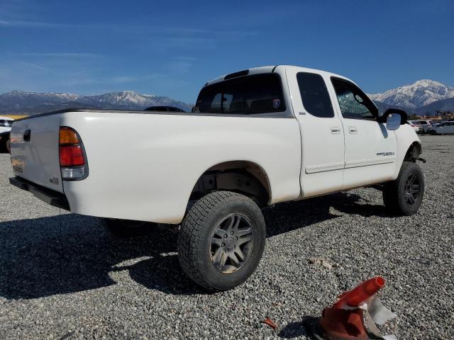 5TBRT34183S383215 - 2003 TOYOTA TUNDRA ACCESS CAB SR5 WHITE photo 3