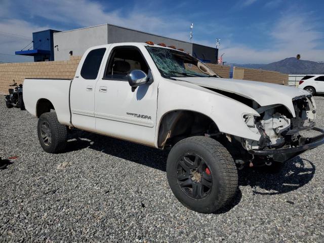 5TBRT34183S383215 - 2003 TOYOTA TUNDRA ACCESS CAB SR5 WHITE photo 4