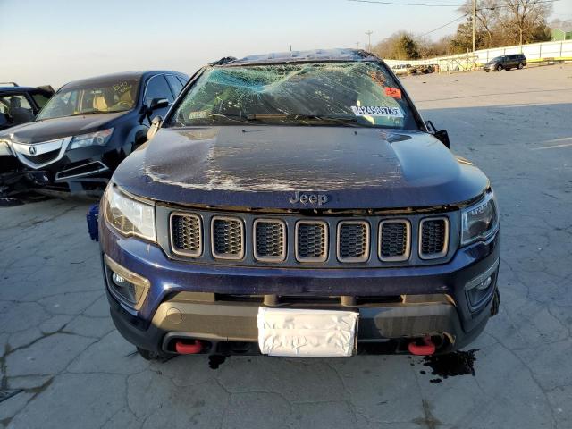 3C4NJDDB7MT590969 - 2021 JEEP COMPASS TRAILHAWK BLUE photo 5