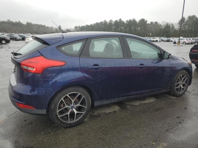 1FADP3M29HL250556 - 2017 FORD FOCUS SEL BLUE photo 3