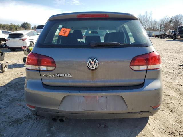 WVWDB7AJ1DW032387 - 2013 VOLKSWAGEN GOLF GRAY photo 6