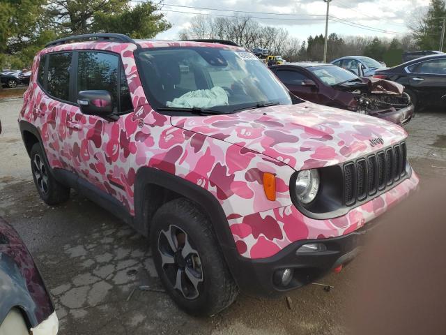 ZACNJDC1XMPN36692 - 2021 JEEP RENEGADE TRAILHAWK PINK photo 4