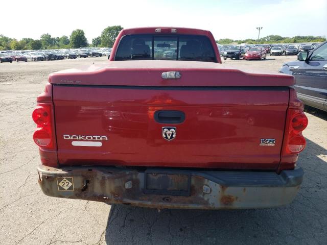 1D7HW22N06S715563 - 2006 DODGE DAKOTA ST RED photo 6