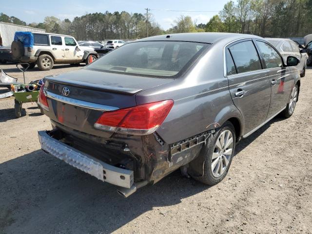 4T1BK3DB6BU398161 - 2011 TOYOTA AVALON BASE GRAY photo 3